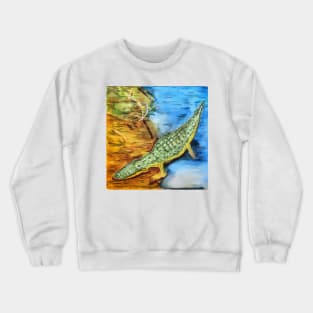 Everglades National Park, Crocodile Crewneck Sweatshirt